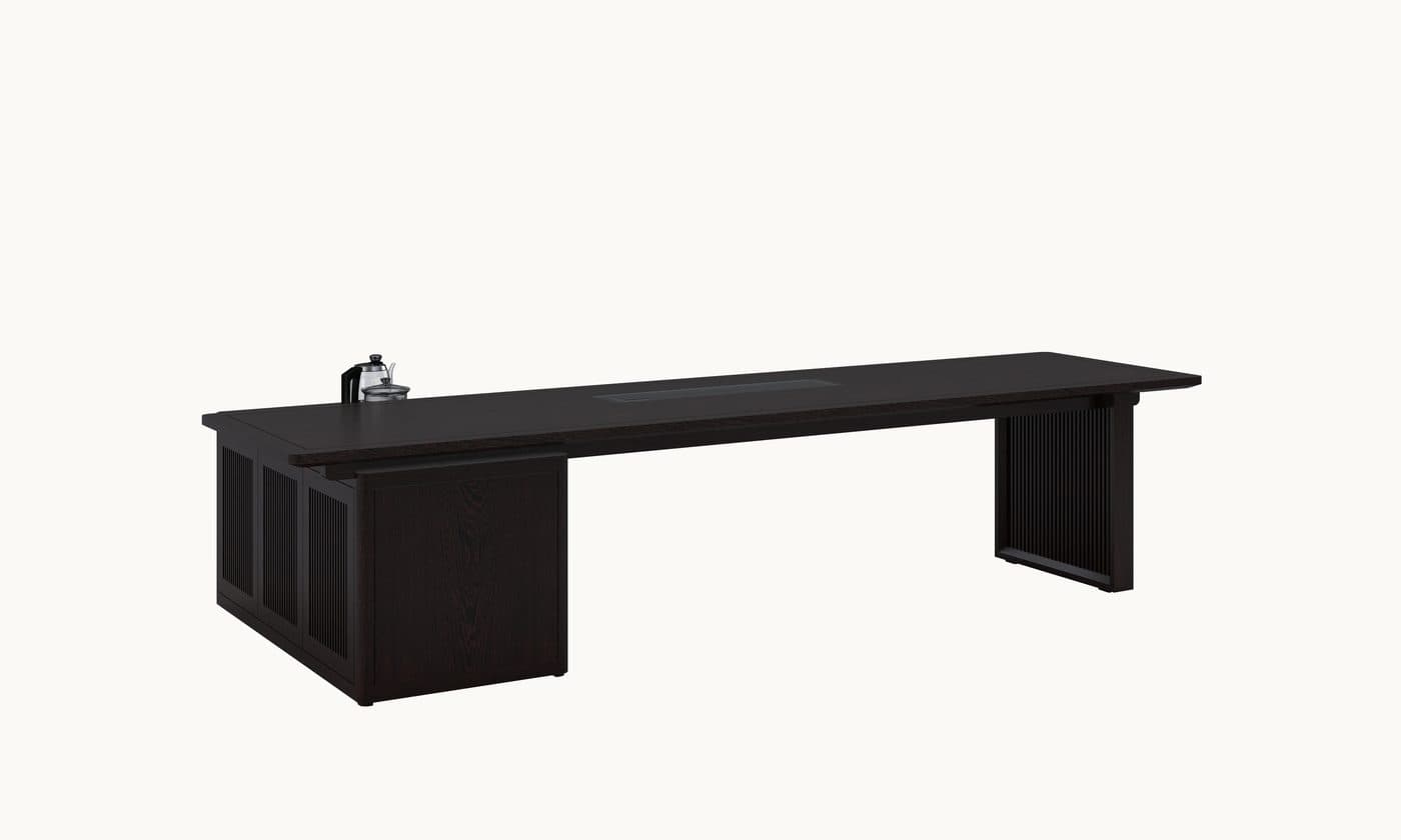 CA-2308B Tea Table (Wood Legs)